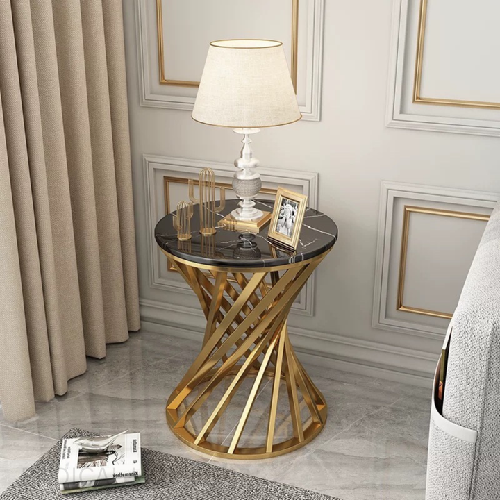 DRUNN Luxury Marble Side Table - Radical Homes Singapore