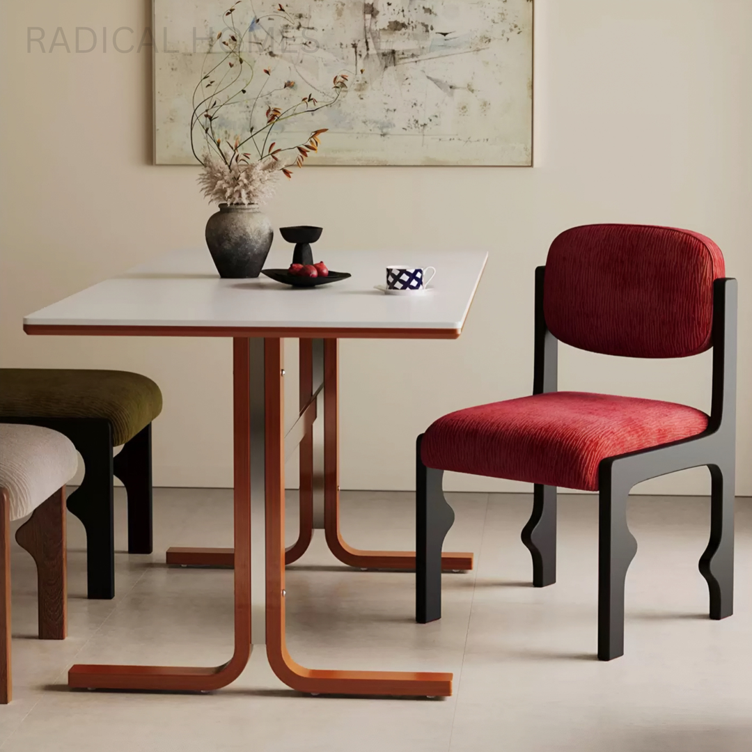 ELVIRA French Fabric Dining Chair