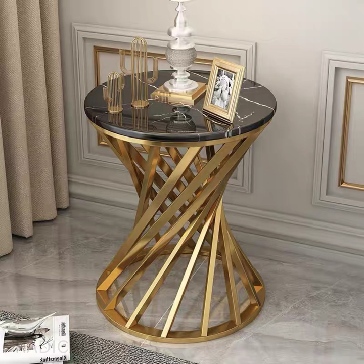 DRUNN Luxury Marble Side Table - Radical Homes Singapore