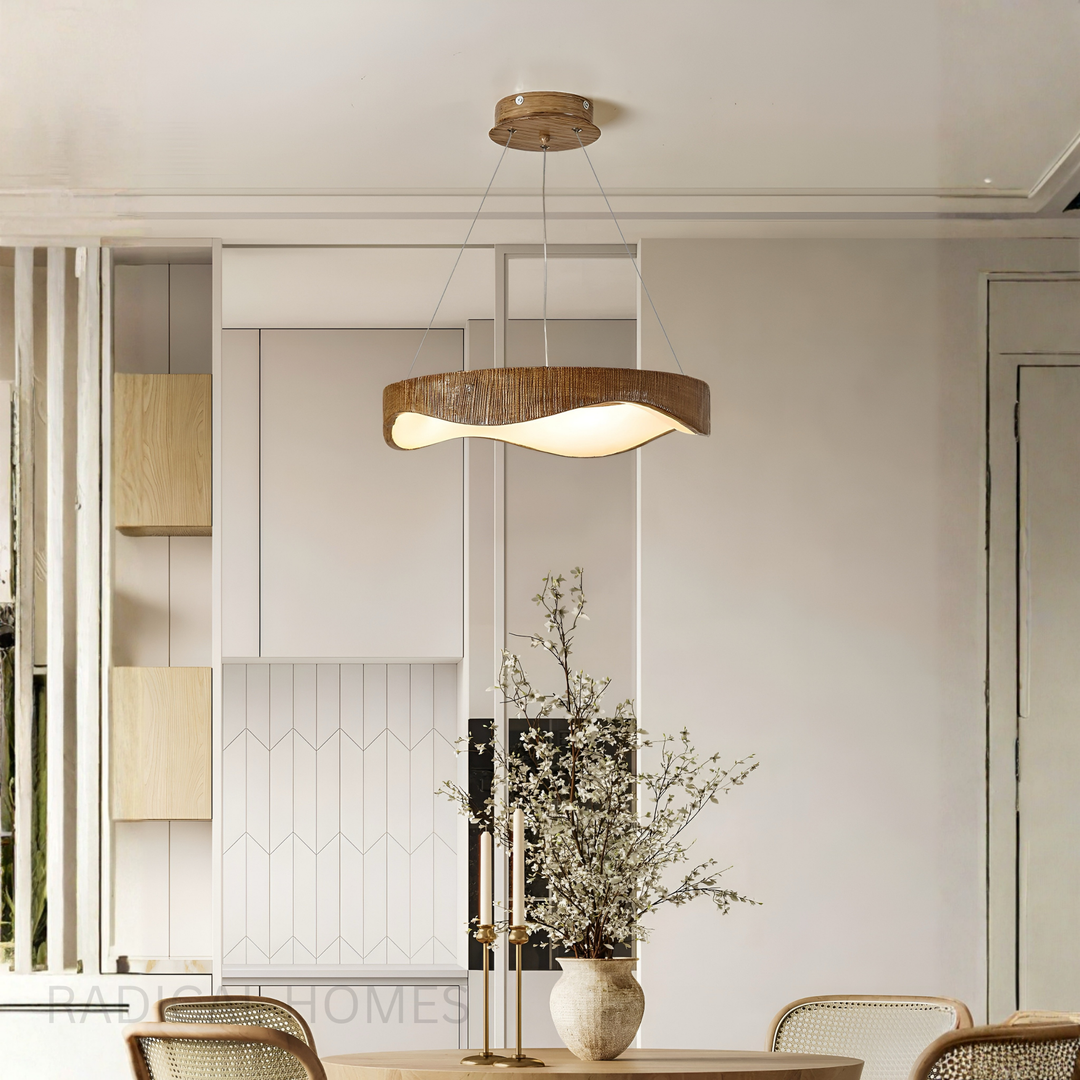 RIPPLE Rustic Ceiling Light