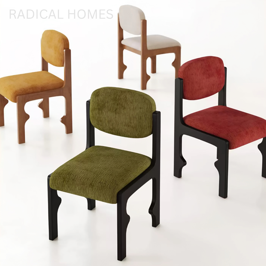 ELVIRA French Fabric Dining Chair