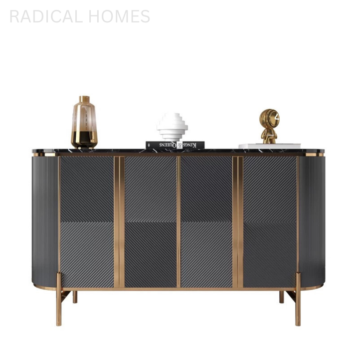 VALTORI Modern Sintered Stone Sideboard - Radical Homes Singapore