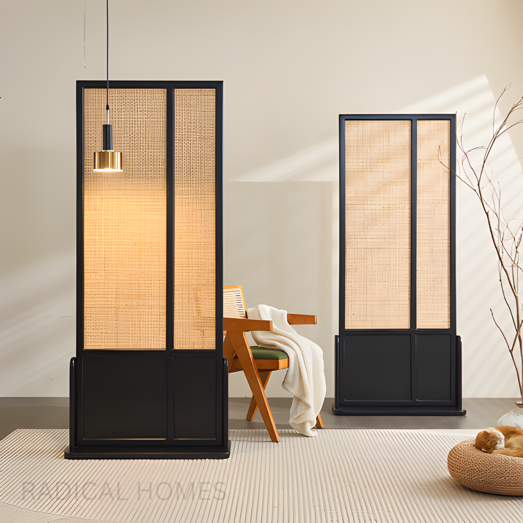 RITTO Japandi Rattan Partition – Radical Homes
