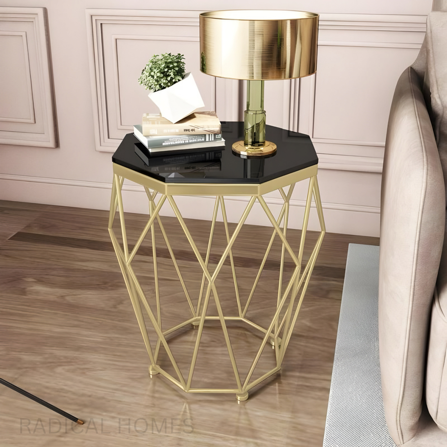 SOPH Modern Wireframe Side Table - Radical Homes Singapore