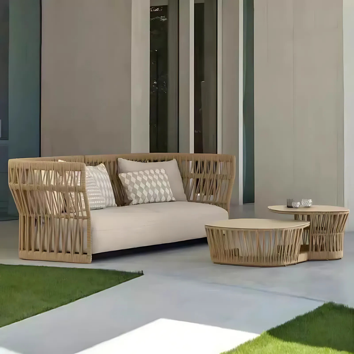 SOLARO Outdoor Rattan Sofa