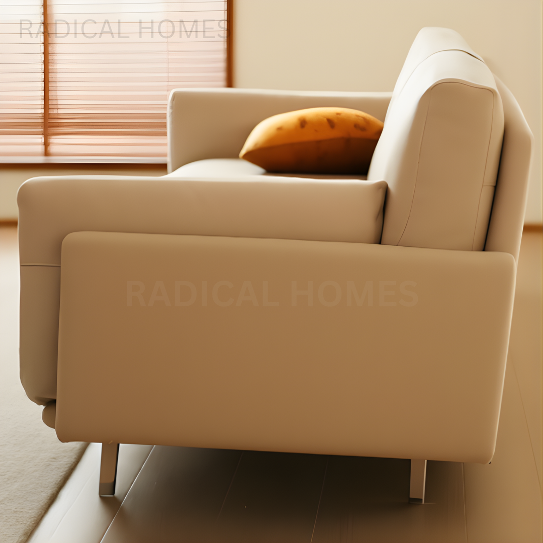 IDA Modern Leather Sofa - Radical Homes Singapore