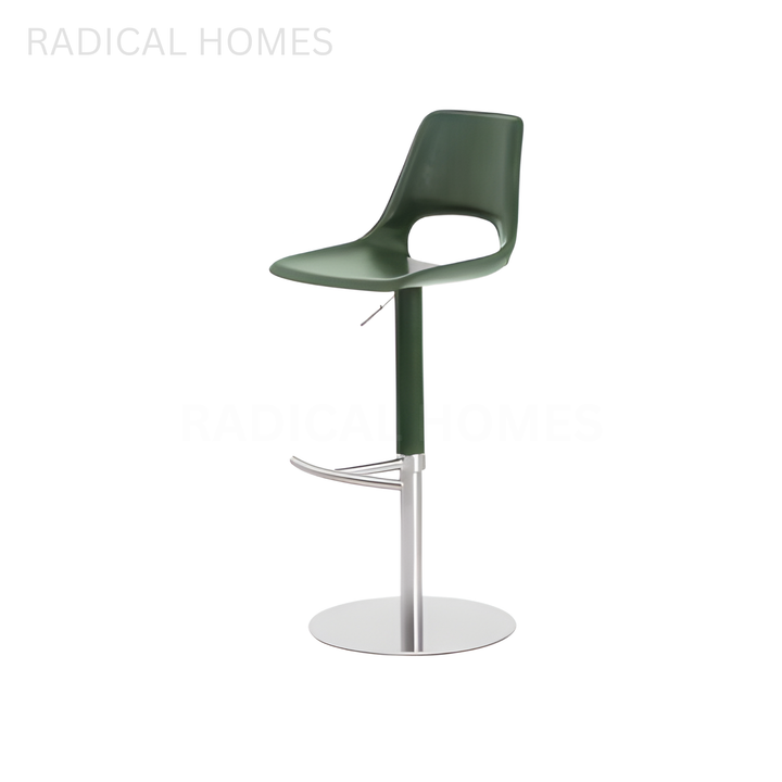 BANCO Modern Adjustable Leather Bar Stool - Radical Homes Singapore