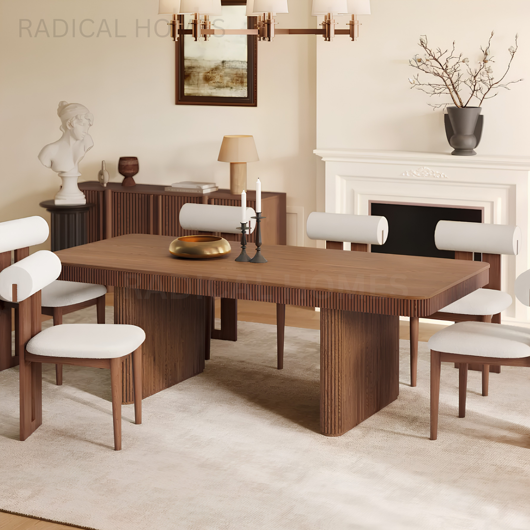 VALENTINE Modern Solid Wood Dining Table