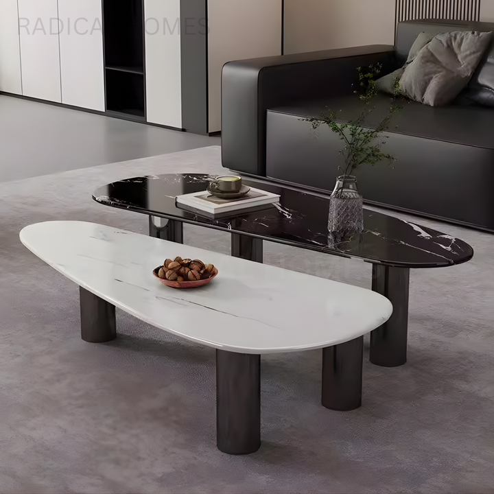 MIKE Modern Sintered Stone Coffee Table - Radical Homes Singapore