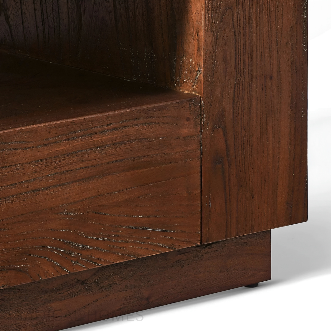 BRAMWELL Rustic Solid Wood TV Console - Radical Homes Singapore