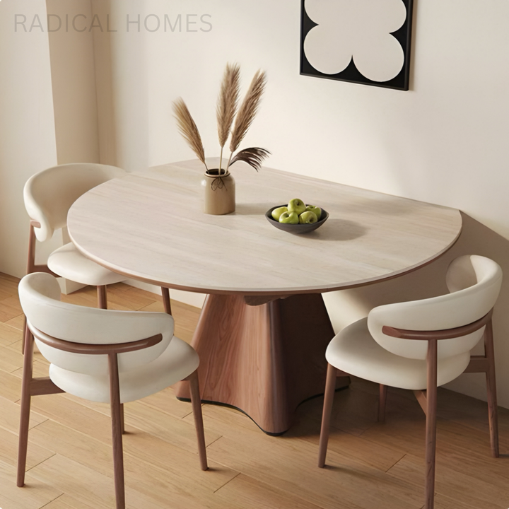 AURELIA Modern Sintered Stone Extendable Dining Table