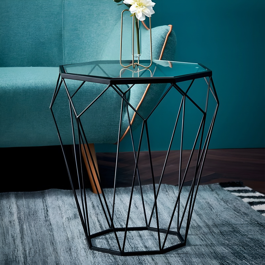 SOPH Modern Wireframe Side Table - Radical Homes Singapore