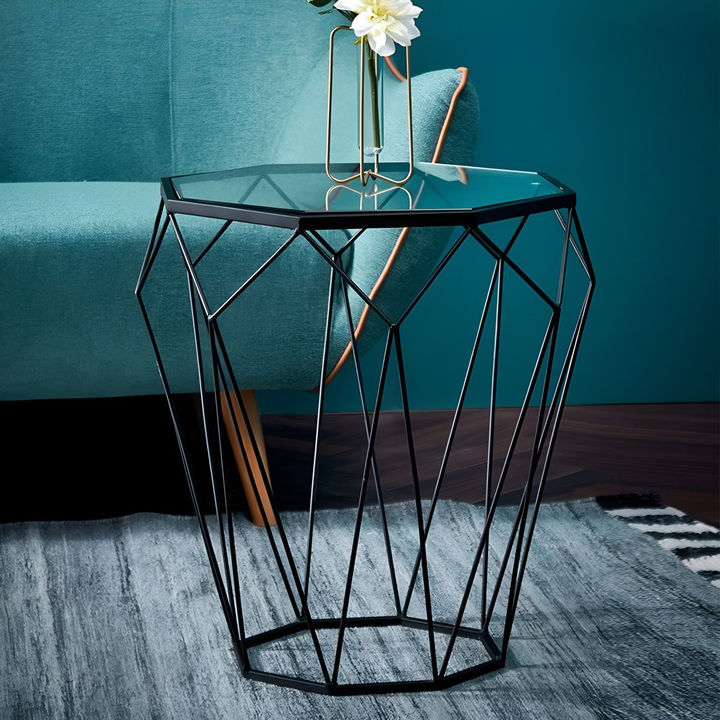 SOPH Modern Wireframe Side Table - Radical Homes Singapore