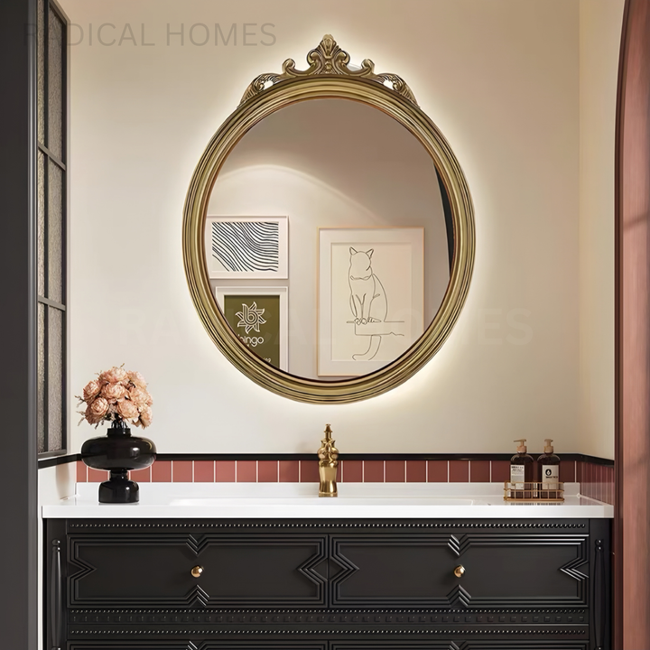 OVALE Victorian Wall Mirror