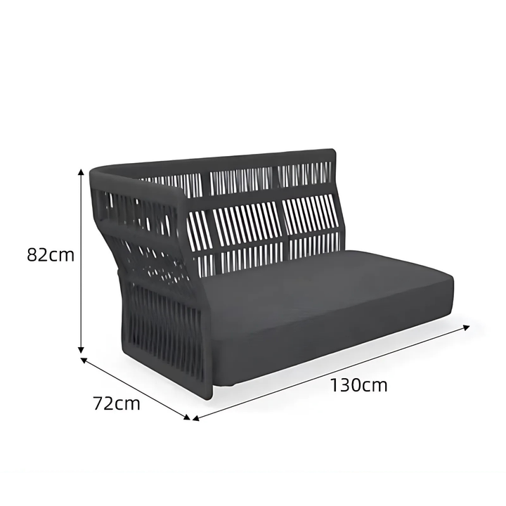 SOLARO Outdoor Rattan Sofa