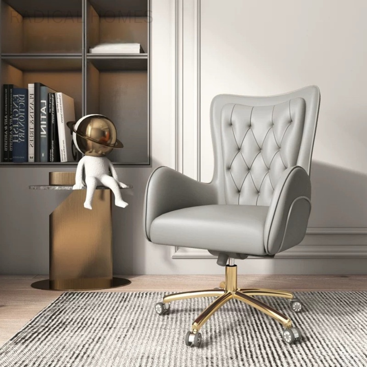 VALENZA Modern Leather Office Chair - Radical Homes Singapore