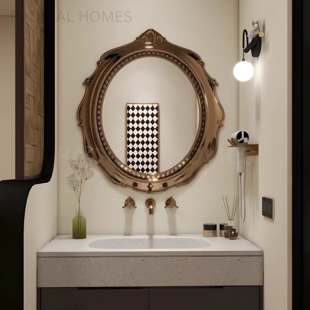 JUEL Modern French Wall Mirror