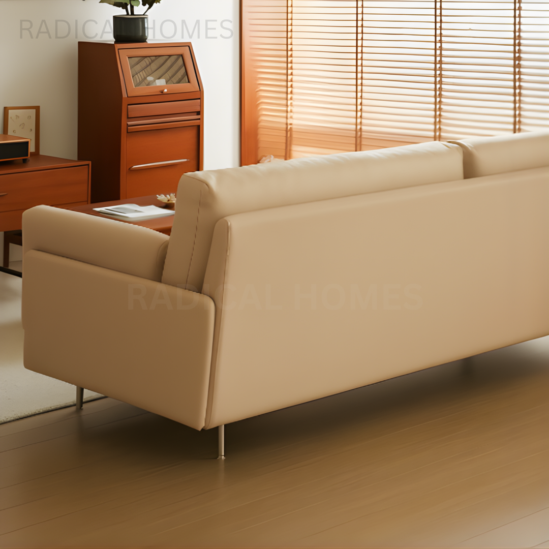 IDA Modern Leather Sofa - Radical Homes Singapore