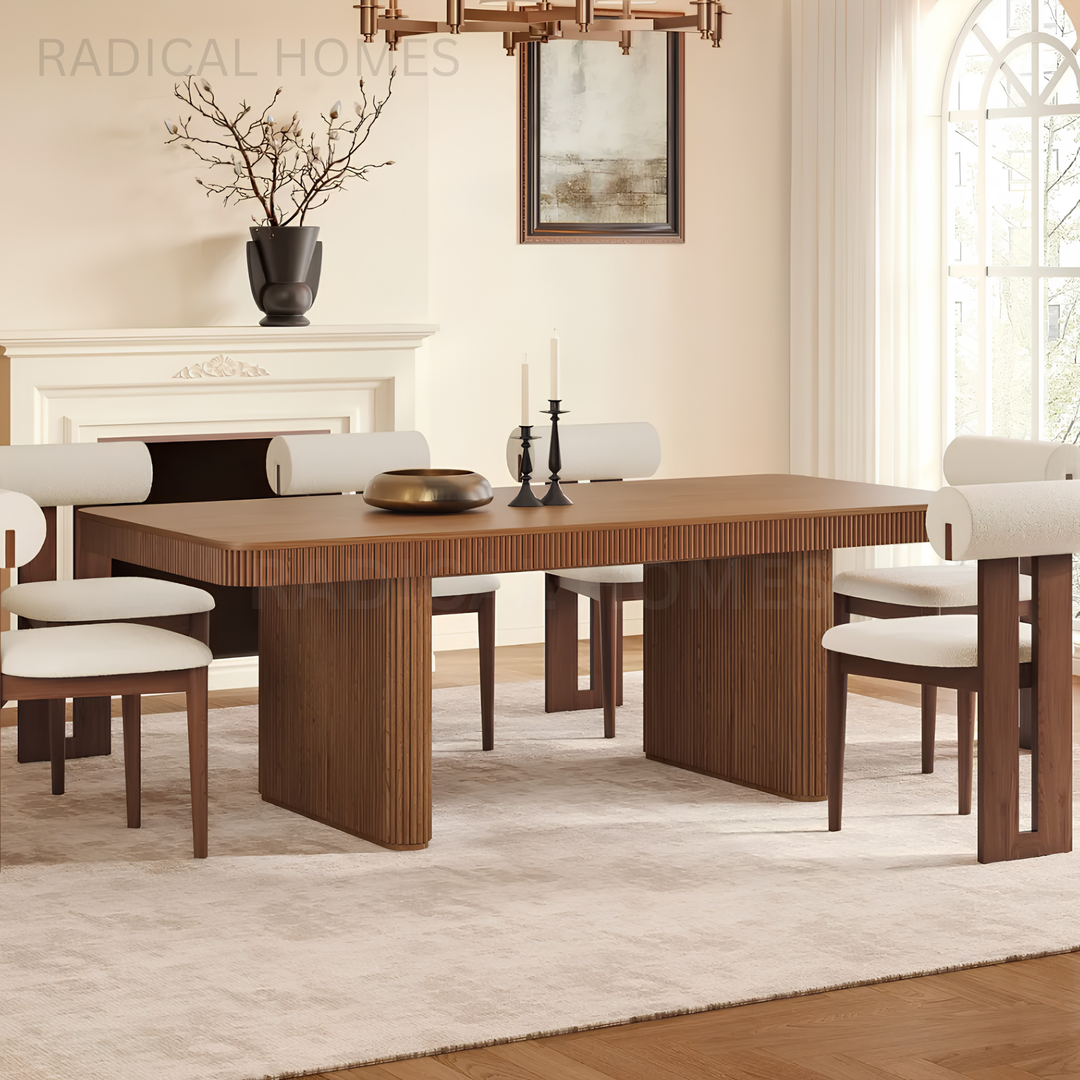 VALENTINE Modern Solid Wood Dining Table