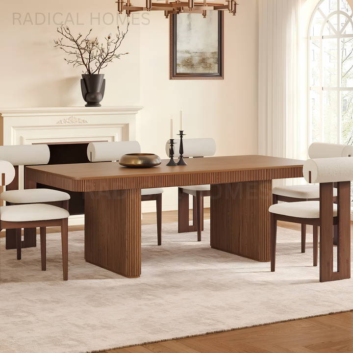 VALENTINE Modern Solid Wood Dining Table