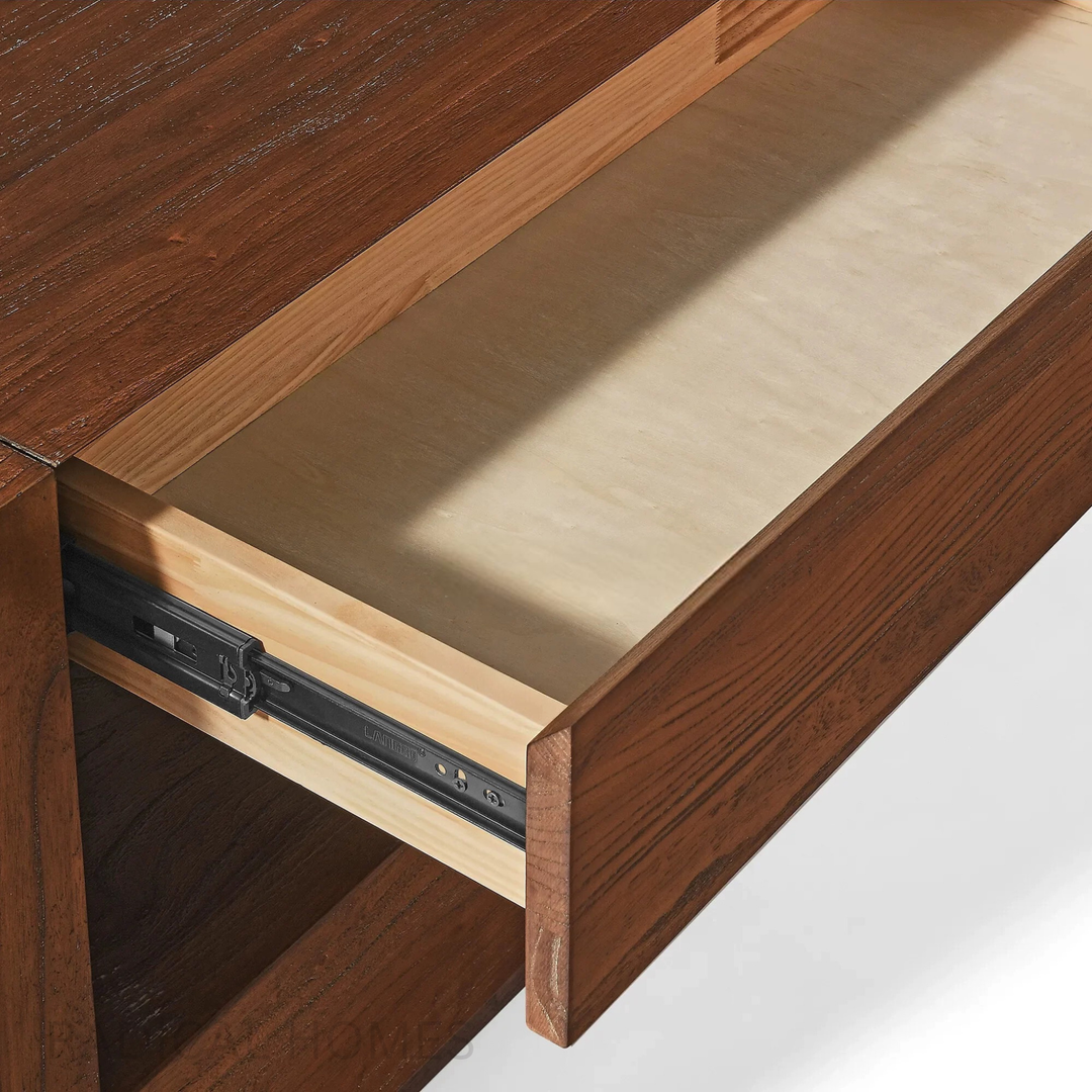 BRAMWELL Rustic Solid Wood TV Console - Radical Homes Singapore