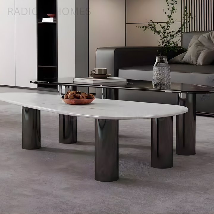 MIKE Modern Sintered Stone Coffee Table - Radical Homes Singapore