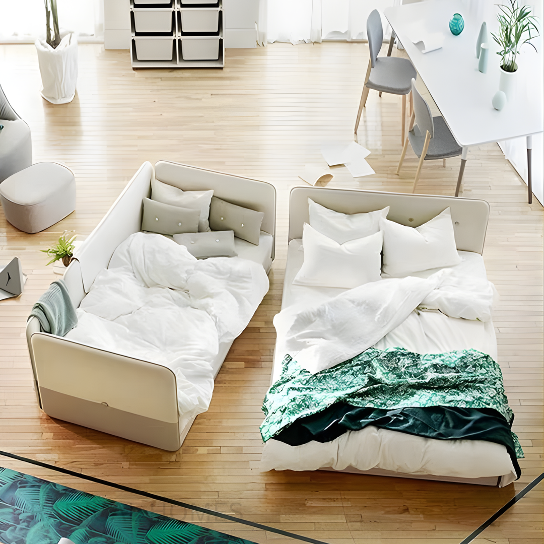 HIKARI Japanese Fabric Children’s Bedframe