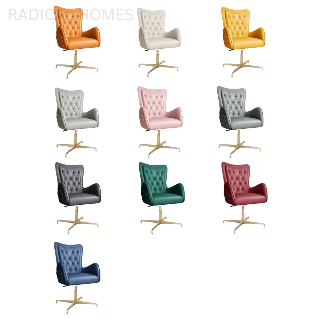VALENZA Modern Leather Office Chair - Radical Homes Singapore