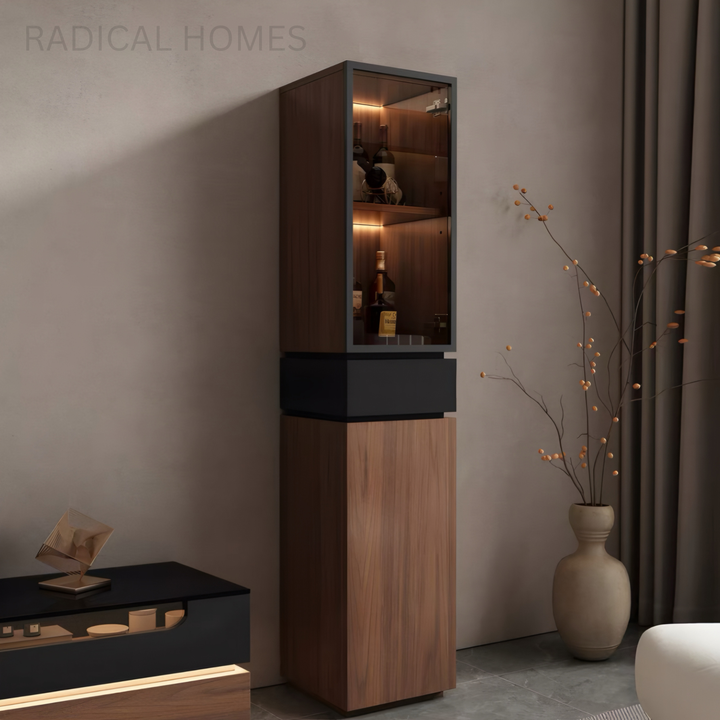 ORVANTA Modern Display Storage Cabinet - Radical Homes Singapore