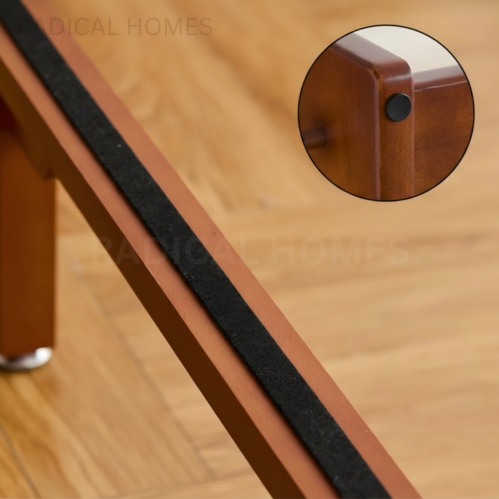ARIANE Modern Solid Wood Bedframe - Radical Homes Singapore