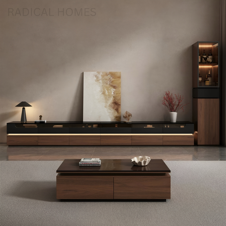 ORVANTA Modern Display Storage Cabinet - Radical Homes Singapore