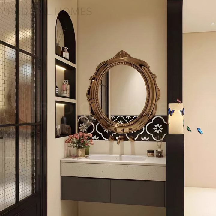 JUEL Modern French Wall Mirror