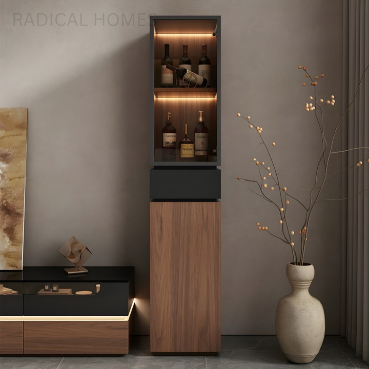 ORVANTA Modern Display Storage Cabinet - Radical Homes Singapore