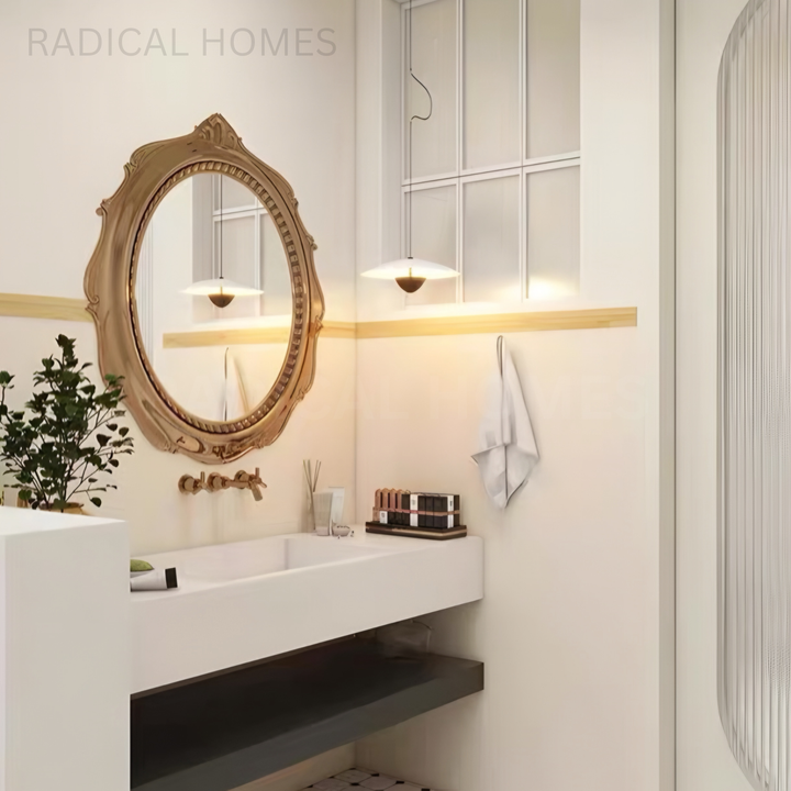JUEL Modern French Wall Mirror