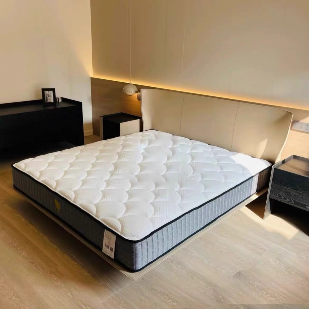 BREDA Modern Leather Bedframe - Radical Homes Singapore