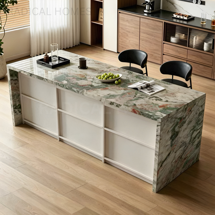 PUORE Modern Sintered Stone Island Dining Table