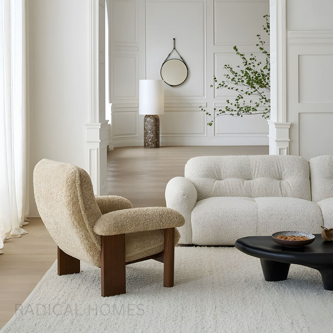 BOREAS Modern Lounge Chair & Ottoman