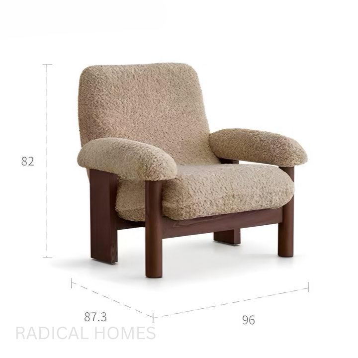 BOREAS Modern Lounge Chair & Ottoman