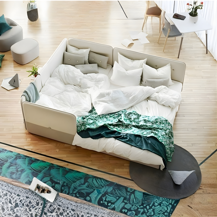 HIKARI Japanese Fabric Children’s Bedframe