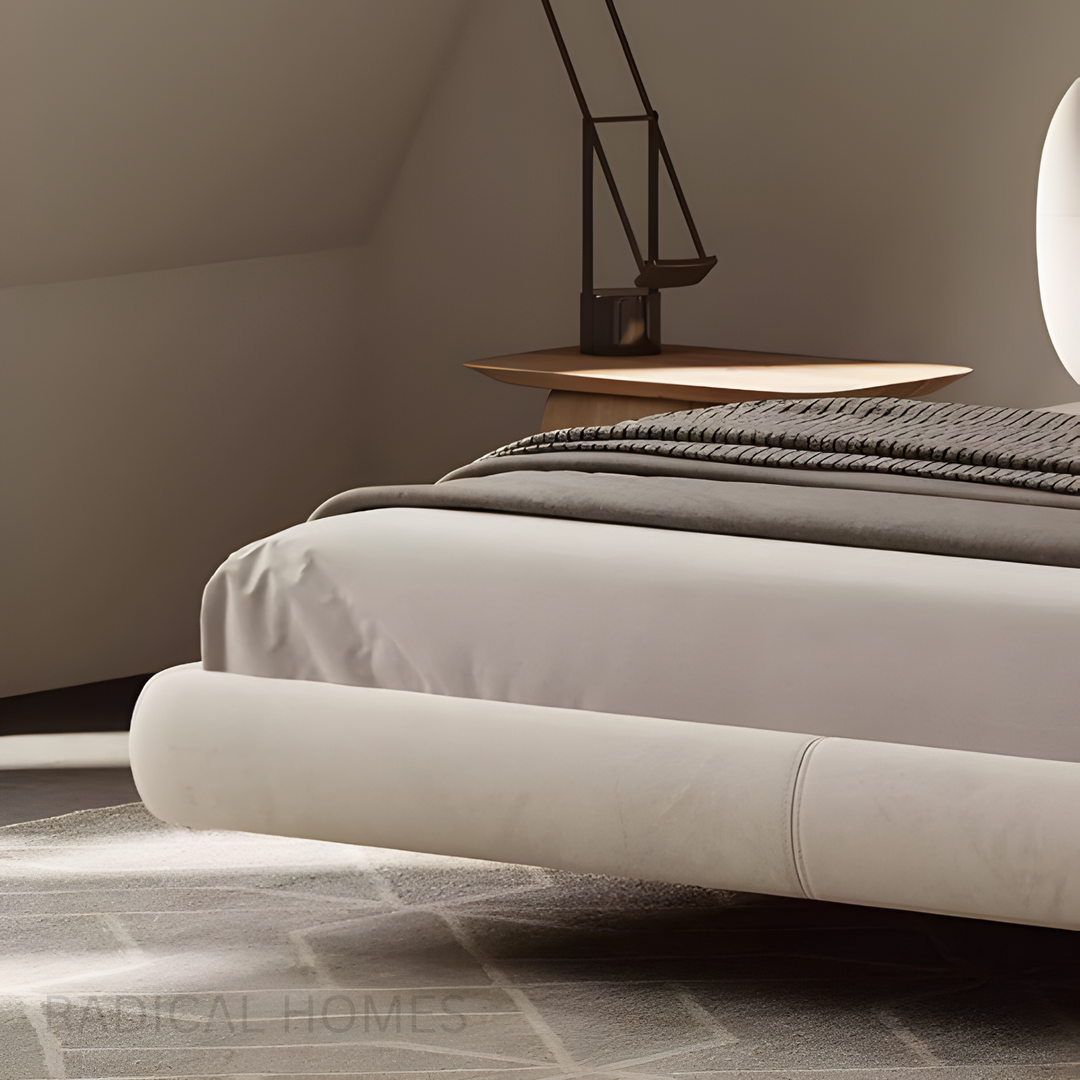 SHIANO Minimalist Floating Fabric Bedframe