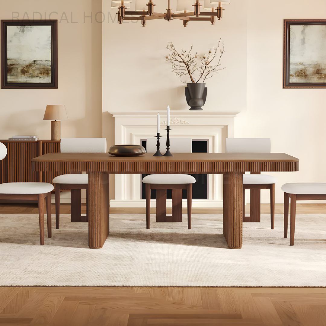 VALENTINE Modern Solid Wood Dining Table