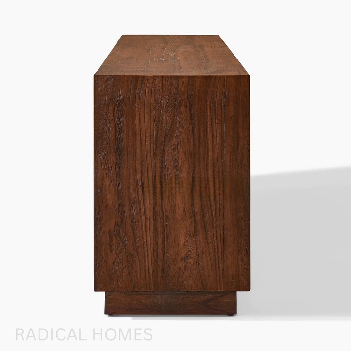 BRAMWELL Rustic Solid Wood TV Console - Radical Homes Singapore