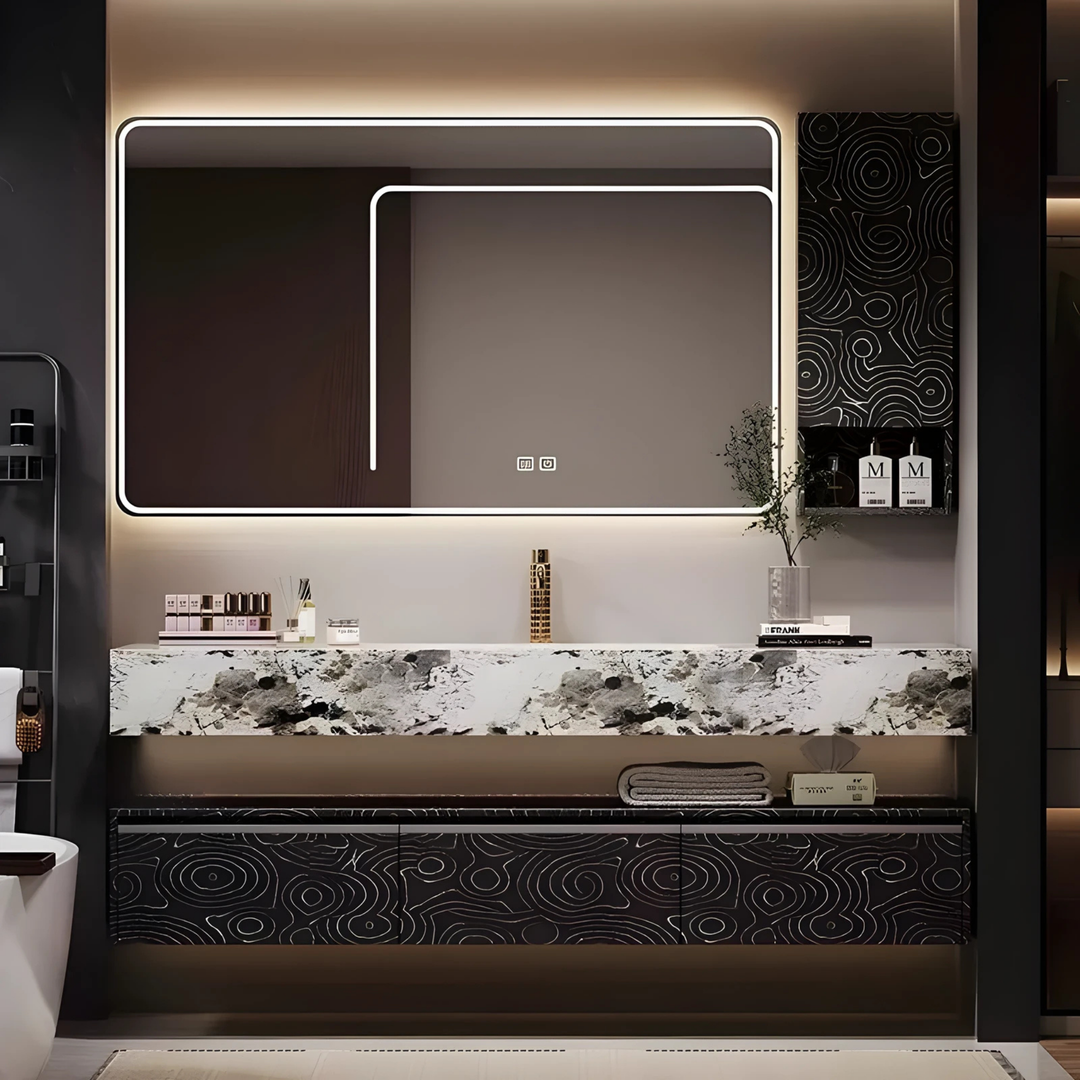 NOVA Modern Bathroom Vanity Sink & Smart Mirror