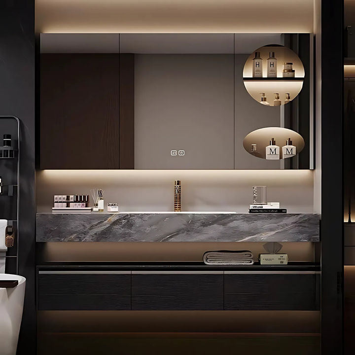 NOVA Modern Bathroom Vanity Sink & Smart Mirror
