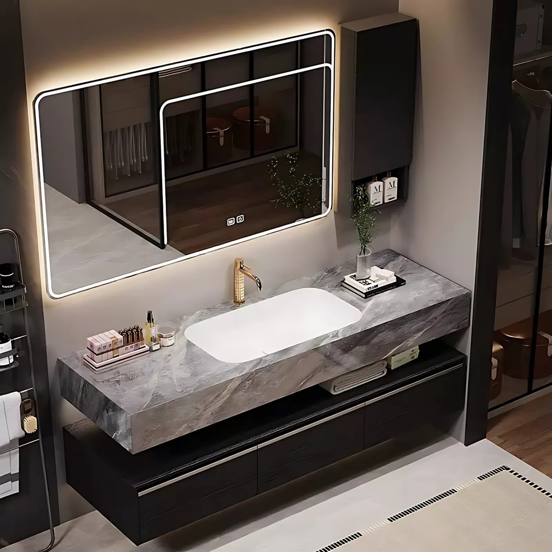 NOVA Modern Bathroom Vanity Sink & Smart Mirror