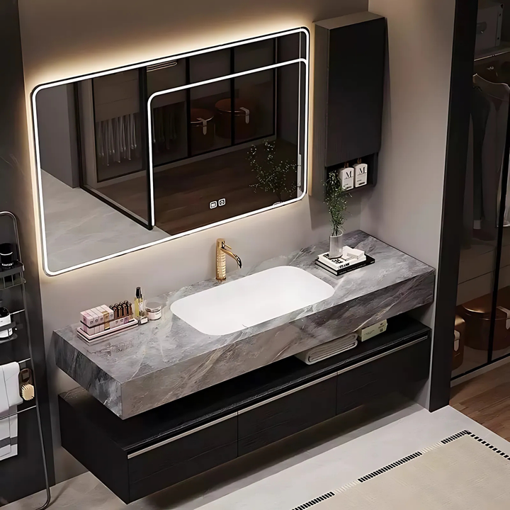 NOVA Modern Bathroom Vanity Sink & Smart Mirror
