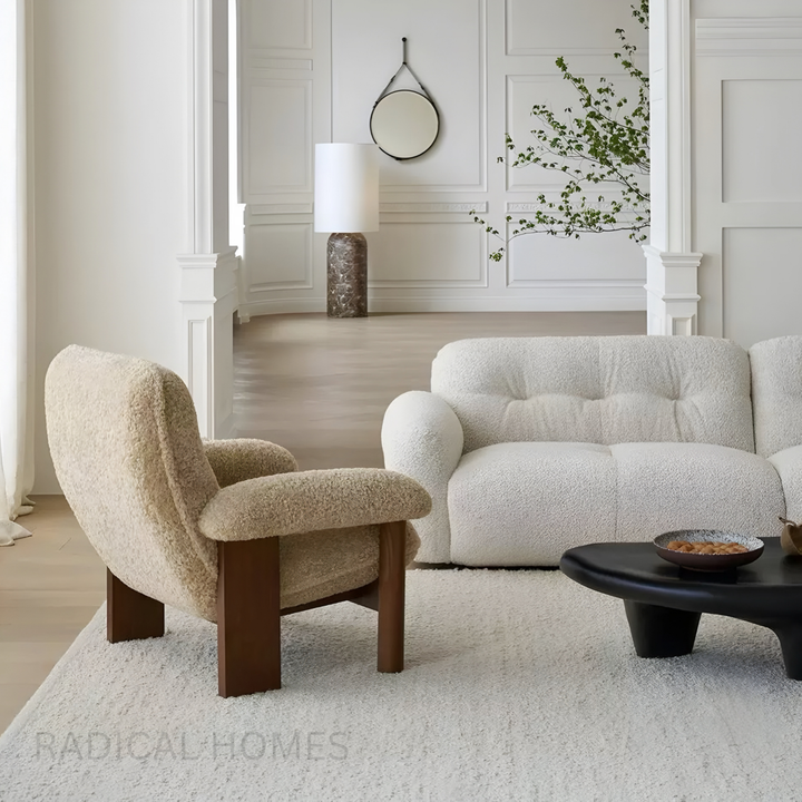 BOREAS Modern Lounge Chair & Ottoman