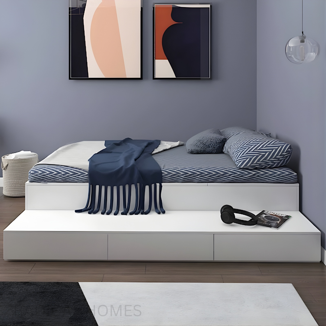 BEANIE Minimalist Platform Storage Bed