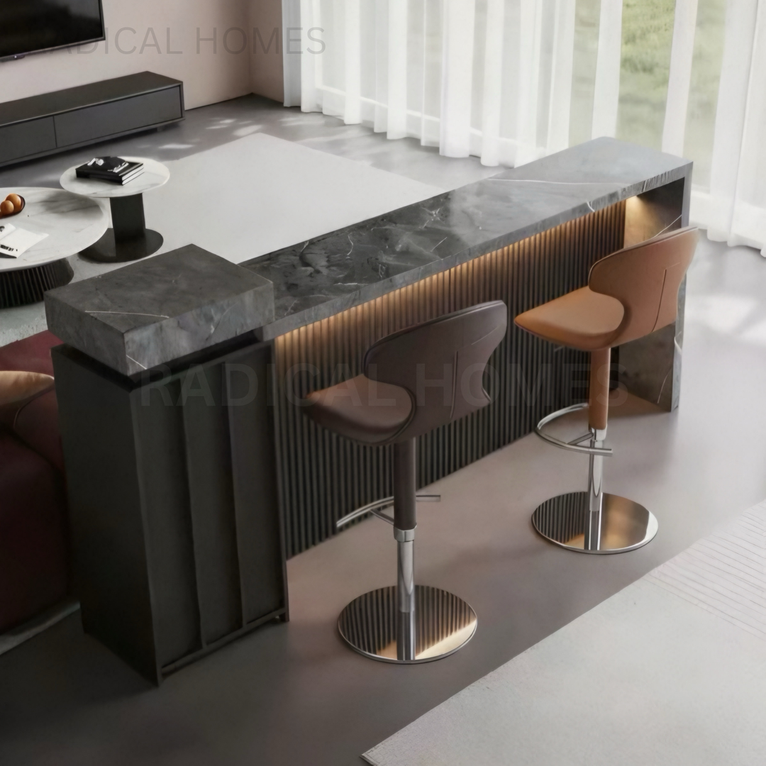 CALO Modern Sintered Stone Bar Table