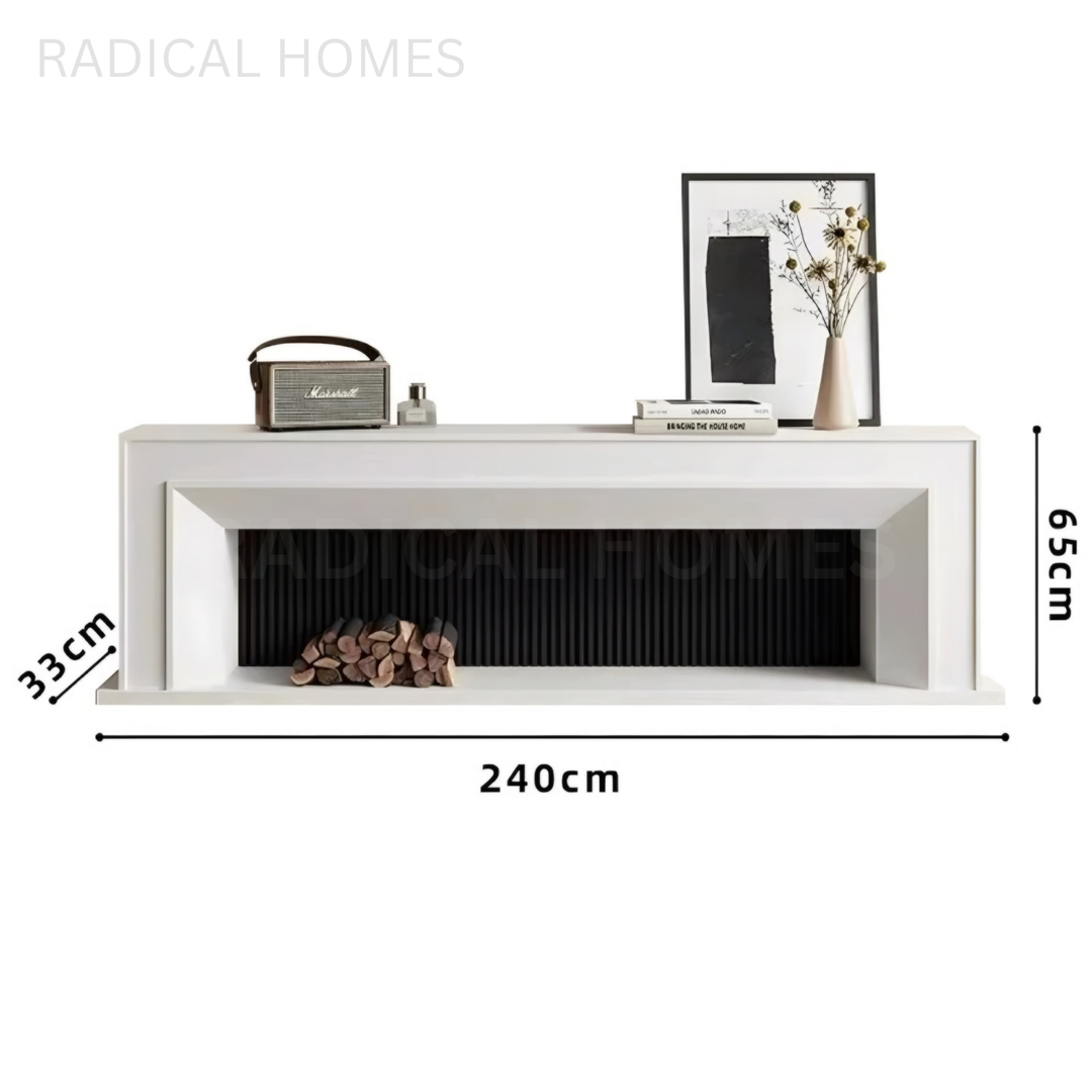 CHIMN American Fireplace TV Console
